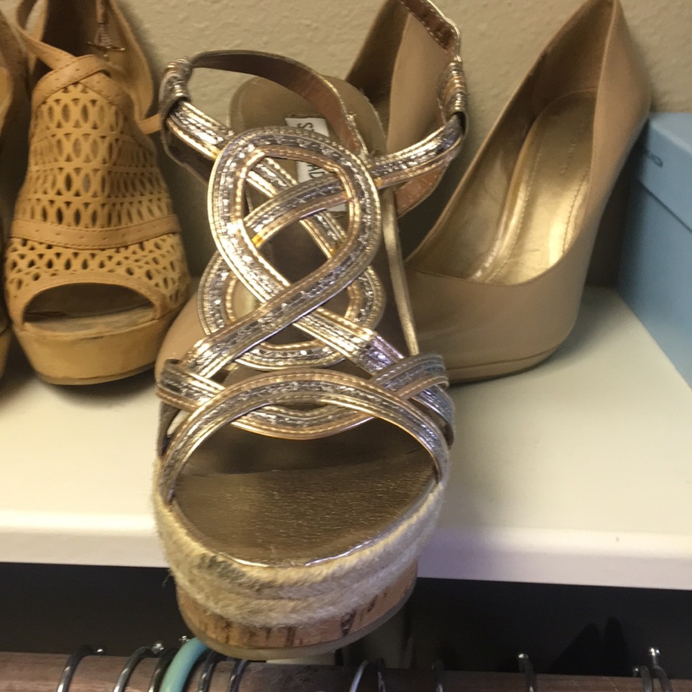 Steve Madden wedges 7.5
